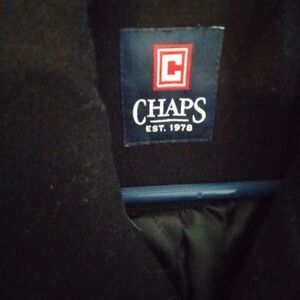 Heavy duty Pee Coat. Chaps Navy blue